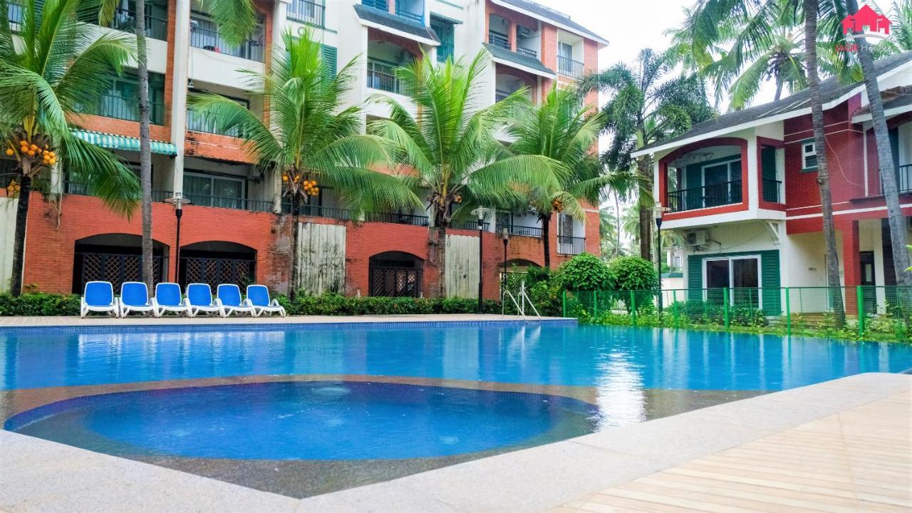 Goa Chillout Apartment - 1Bhk, Baga Bagian luar foto