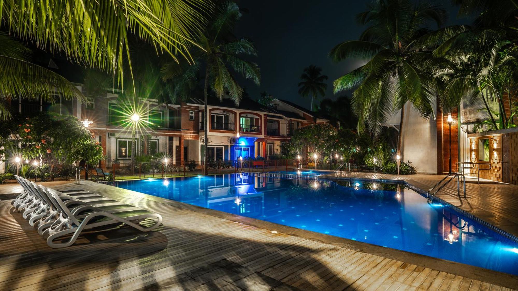 Goa Chillout Apartment - 1Bhk, Baga Bagian luar foto